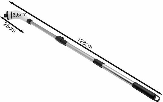 Multifunctional Electric Cleaning Brush Handle 9 Heads White Ma-8827