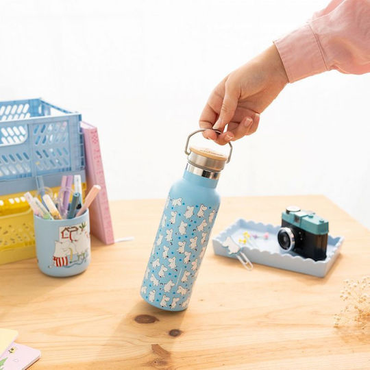 Grupo Erik Stainless Steel Thermos Bottle 500ml MOOMIN With Handle