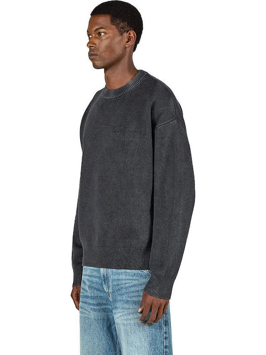 Long Sleeve Sweater Dyed Black