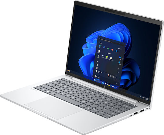HP EliteBook 8 G1i 14" IPS FHD+ (Ultra 7-255U/24GB/512GB SSD/W11 Pro) Glacier Silver (International English Keyboard)