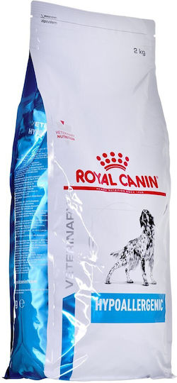 Royal Canin Hypoallergenic 2kg Dry Food for Adult Dogs with Rice