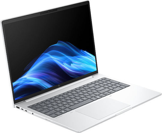 HP EliteBook 8 G1i 16" IPS FHD+ (Ultra 7-255U/24GB/512GB SSD/W11 Pro) Glacier Silver (International English Keyboard)
