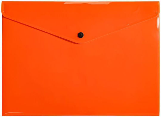 Biurfol Mappe für Papier A4 Orange 1Stück