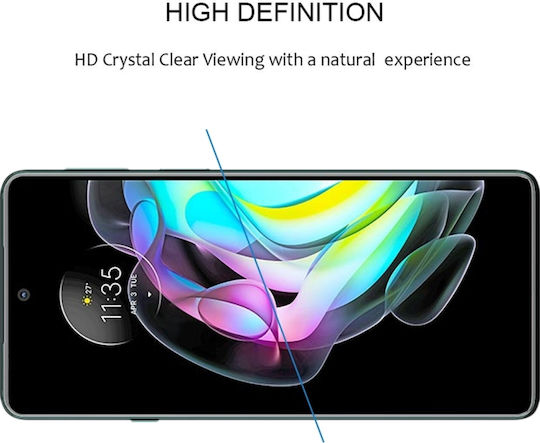Full Glue Full Face Tempered Glass Black (Motorola Edge 20 Lite 5G)