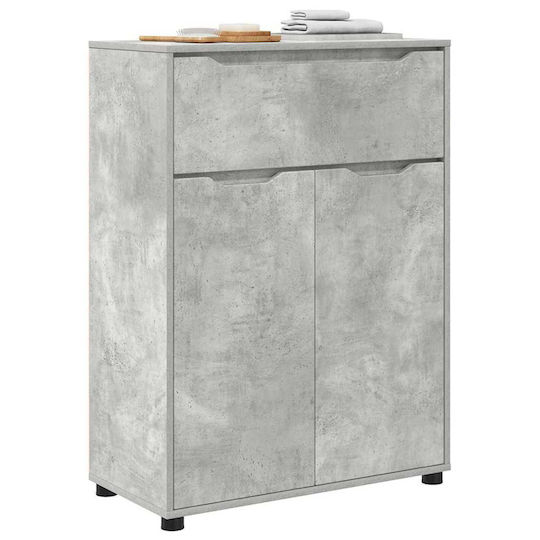 vidaXL Cabinet de baie L72.5xA36.5xÎ100cm Gri