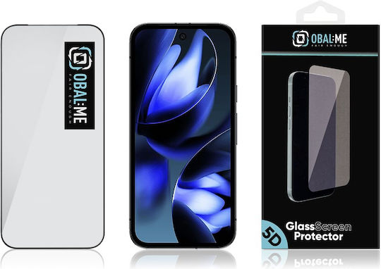 5D Tempered Glass Μαύρο (Google Pixel 9a)