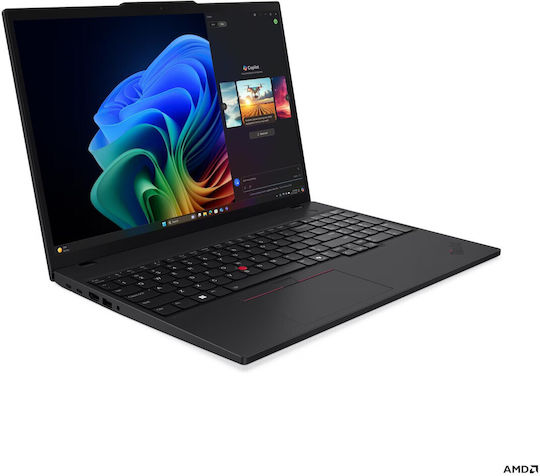 Lenovo ThinkPad T14 Gen 4 (AMD) 16" IPS FHD+ (Ryzen AI PRO 300 Series-7 PRO 350/32GB/512GB SSD/W11 Pro) Thunder Black (GR Keyboard)