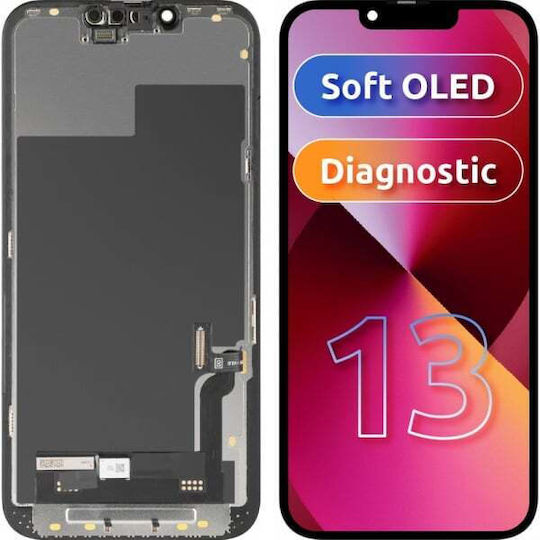 MP O ecran cu Mecanism Tactil pentru iPhone 13 (Negru)