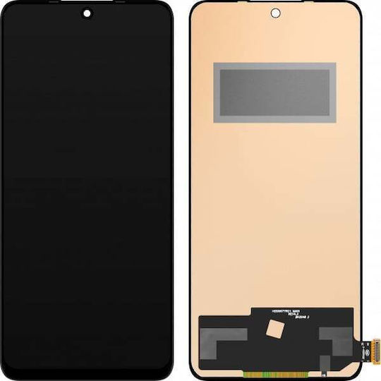Madrid Papel O ecran cu Mecanism Tactil și Cadru pentru Xiaomi Poco X4 Pro 5G, Redmi Note 10 Pro, Note 10 Pro Max, Note 11 Pro, Note 11 Pro 5G, Note 12 Pro 4G (Negru)