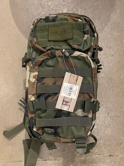 Mil-Tec Military Backpack Backpack made of Polyester Woodland Woodland 20lt