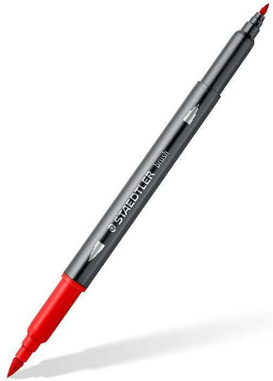Μαρκαδόροι Ακουαρέλας Διπλή Μύτη Staedtler Australia 6τεμ