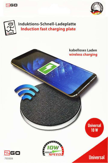 2GO Wireless Charger Qi Pad 10W Black