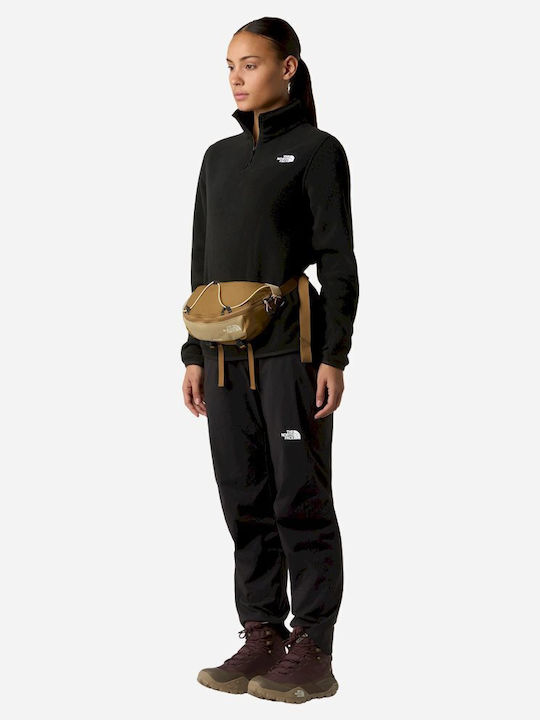 Glacier Damen Bluse mit Reißverschluss Schwarz