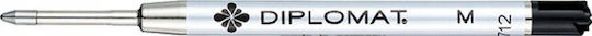 Diplomat Ανταλλακτικό Μελάνι για Στυλό Medium Μαύρο