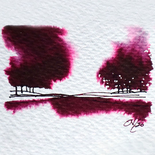 Diamine Ersatz- und Füllfederhaltertinten für Füllfederhalter Rote 80ml