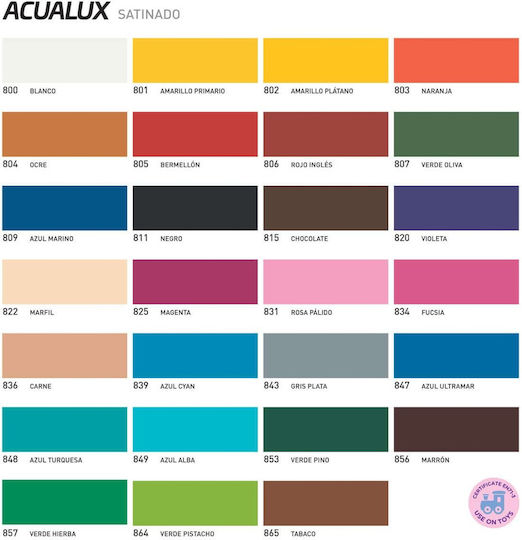 Acualux Satin Verde Hierba 857 75ml