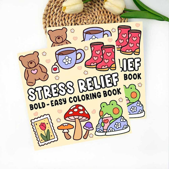 Colouring Antistress Book 21x21cm