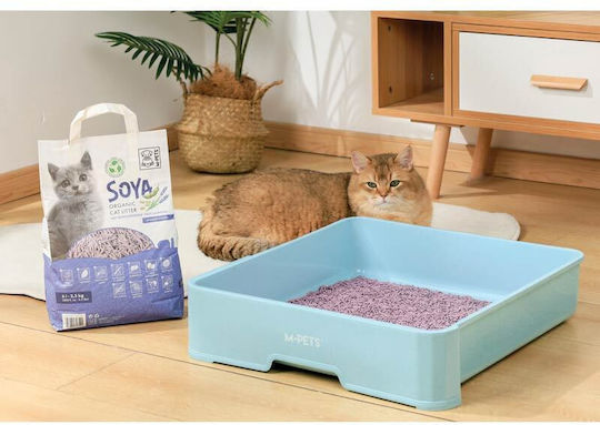 M-Pets Soya Organic Nisip pentru Pisici Bentonită cu Aromă Lavanda