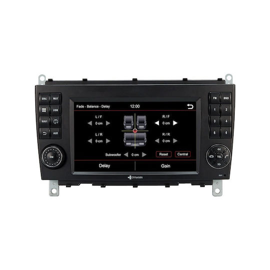 Dynavin Ηχοσύστημα Αυτοκινήτου για Mercedes-Benz CLK Class 2005-2009 (Bluetooth/USB/WiFi/GPS/Apple-Carplay/Android-Auto) με Οθόνη Αφής 7"