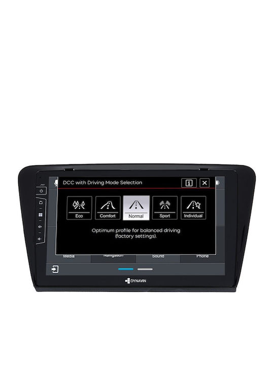 Dynavin Car Audio System for Skoda Octavia 2013-2020 (Bluetooth/USB/WiFi/GPS/Apple-Carplay/Android-Auto) with Touch Screen 10.1"