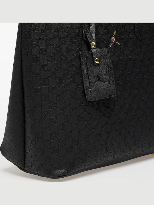 Monogram Women's Bag Tote Handbag Black