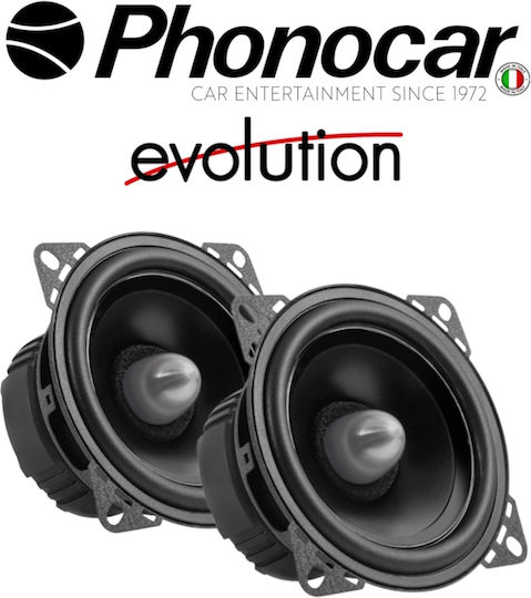 Phonocar Σετ Ηχεία Αυτοκινήτου Ομοαξονικά με 25W RMS (Woofer)