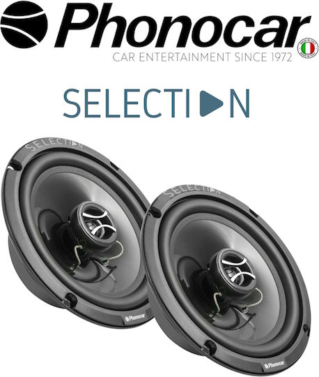 Phonocar Σετ Ηχεία Αυτοκινήτου Ομοαξονικά 6.5" με 35W RMS (2 Δρόμων)