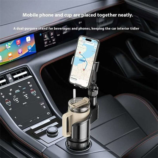 Yesido Car Mobile Mount with Case Black