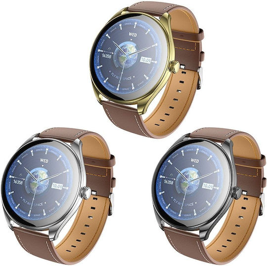 Hoco Y22 Call Version Smartwatch mit Pulsmesser (Schwarz)
