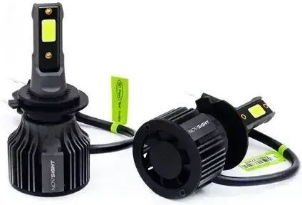 NovSight Lamps Car N39 H7 LED 6000K Cold White 12V 72W 2pcs