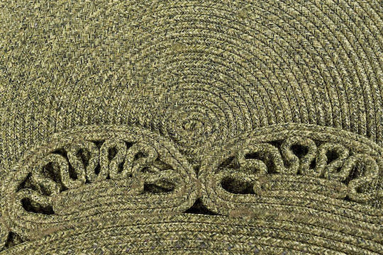 Anatolia Jute 101 Килим Кръгла Джута Зелен