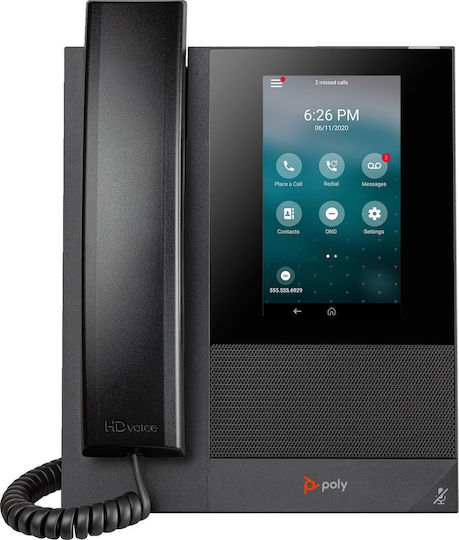Poly Ccx 400 Ενσύρματο Τηλέφωνο IP Μαύρο