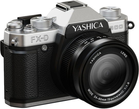 Yashica FX-D 300 Compact Φωτογραφική Μηχανή 50MP Μαύρη