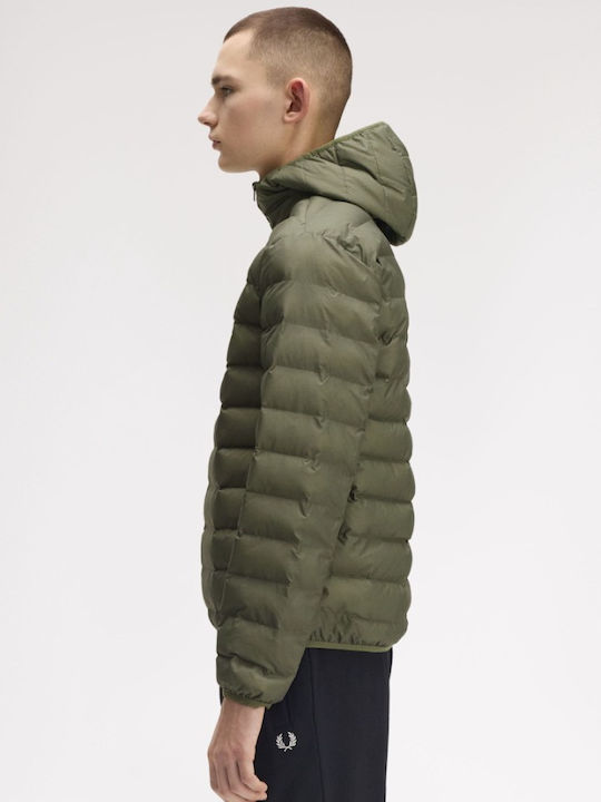 Μπουφάν Puffer Χακί