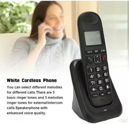 OHO-1101 CID Cordless Phone Black
