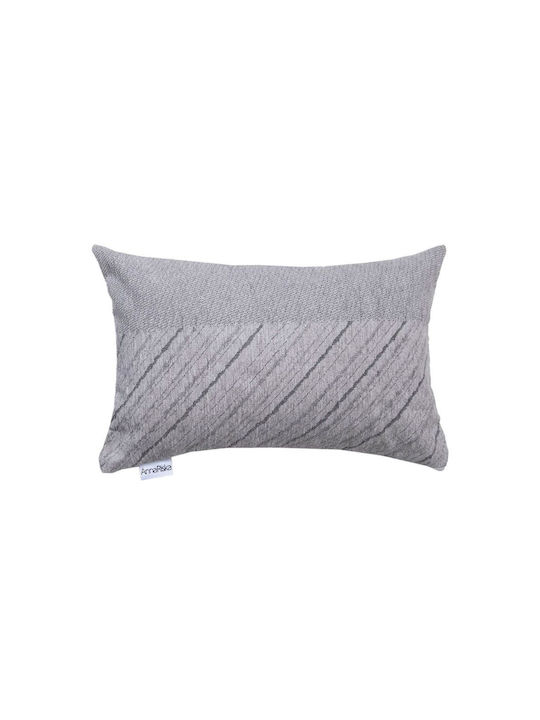 Anna Riska Sofa Cushion 1455 100% Cotton Gray 32x52cm