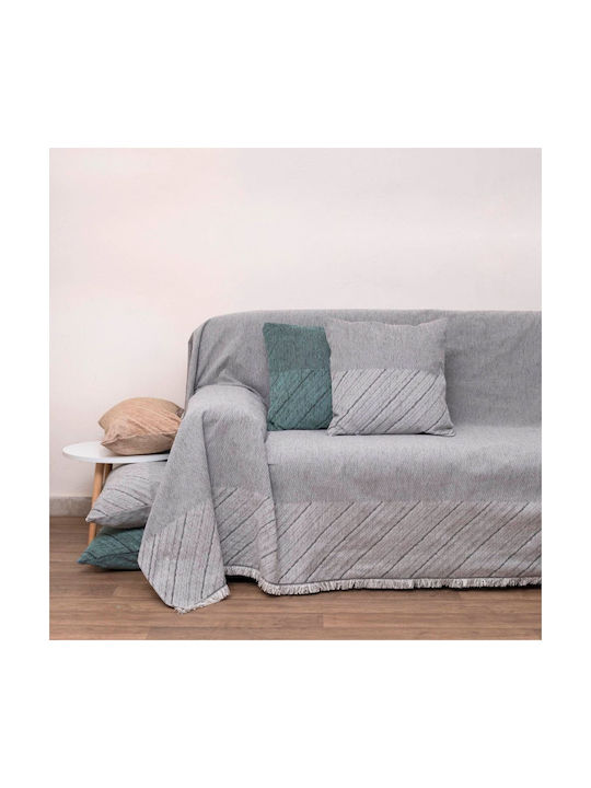 Anna Riska Sofa Cushion 1455 100% Cotton Gray 32x52cm