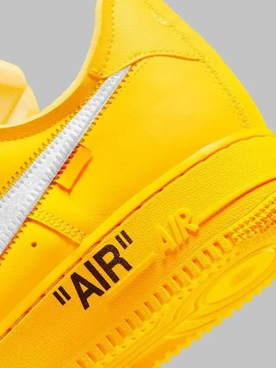 Air Force 1 Sneakers University Gold / Black / Metallic Silver
