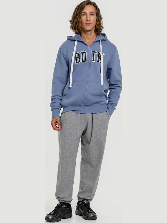 Sweatshirt with Hood Blue