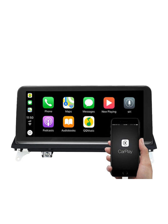 Bizzar Car Audio System for BMW Series 5 2010 – 2012 Bluetooth USB AUX Wi-Fi GPS Apple CarPlay Android Auto with 10.25 Inch Touch Screen