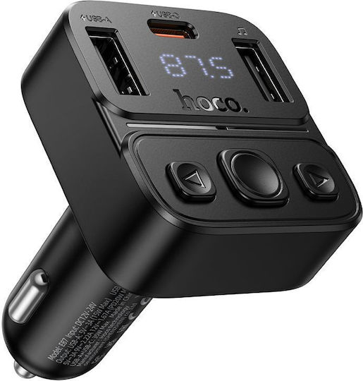 Hoco FM Car Transmitter with Bluetooth / USB