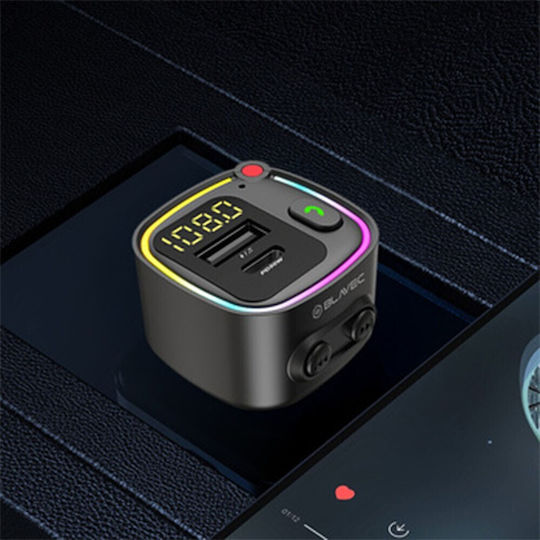Blavec FM Transmitter Αυτοκινήτου mit Bluetooth / USB