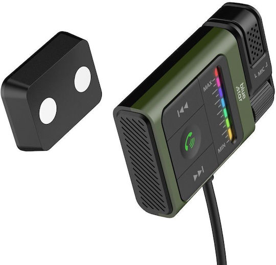 Blue Star FM Transmitter Autovehicul cu Bluetooth / USB