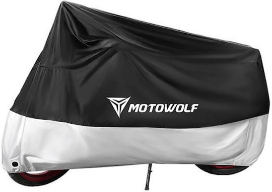 Motowolf Waterproof Motorcycle Cover Medium L200xW100xH90cm