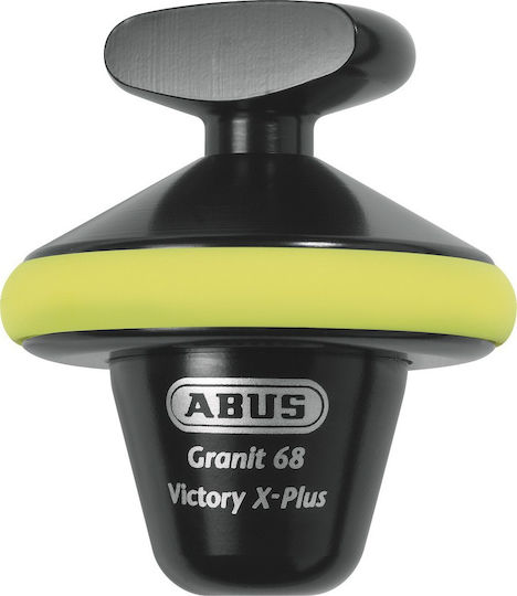 Abus Granit Victory X Plus Roll Up 68 Motorcycle Disc Brake Lock in Yellow