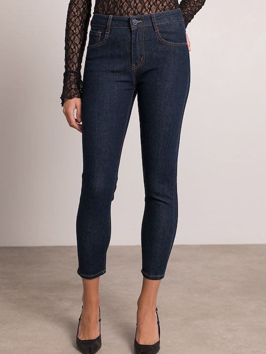 Γυναικείο Jean Παντελόνι σε Skinny Εφαρμογή Dark Blue