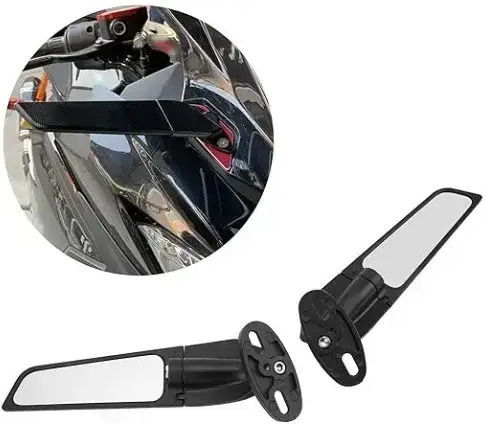 Oglinzi Pentru Motociclete Rotative Din Aluminiu Universal 2 Bucăți