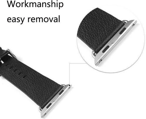 Connector Adapter for Apple Watch 42mm Μπαρέτες Μαύρο (Apple Watch 42mm)