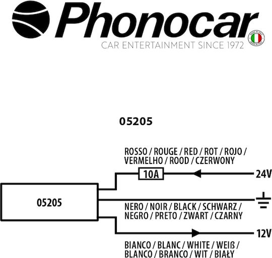 Phonocar Αντάπτορας Αυτοκινήτου