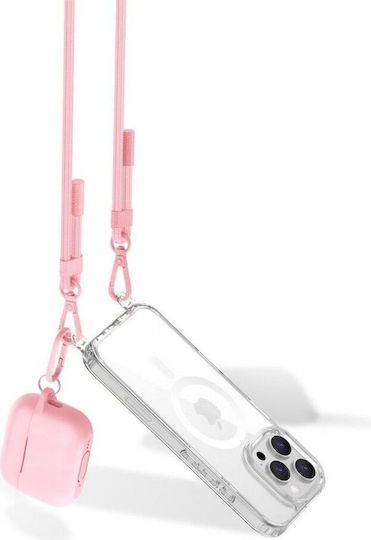 Tech-protect C5se Rope Crossbody Strap Baby Pink